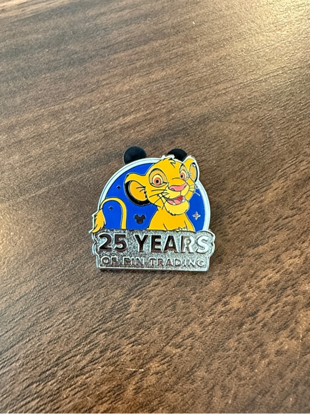 2025 WDW Hidden Mickey Simba Enamel Pin